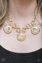 Load image into Gallery viewer, Hypnotized Necklace Set-Gold
